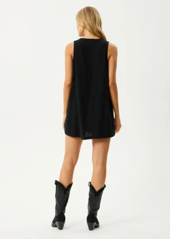 Dresses<Afends Michi  - Mini Dress Black