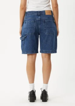 Shorts<Afends Mika  - Denim Workwear Short Authentic Blue