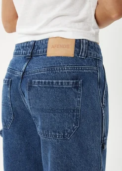 Shorts<Afends Mika  - Denim Workwear Short Authentic Blue