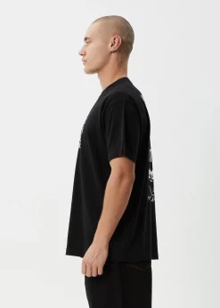 T-Shirts<Afends Moments - Boxy Tee Black