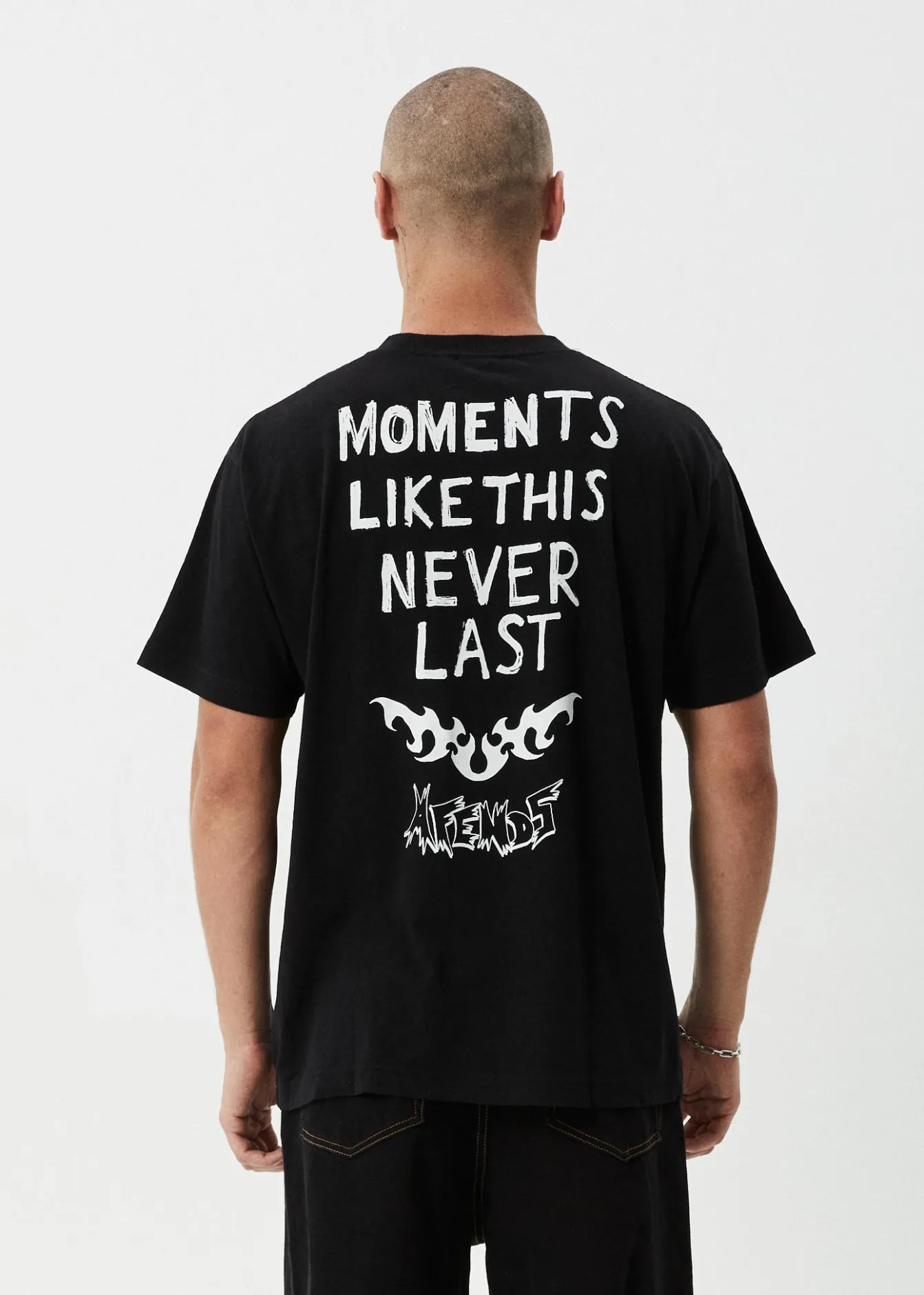 T-Shirts<Afends Moments - Boxy Tee Black