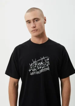 T-Shirts<Afends Moments - Boxy Tee Black