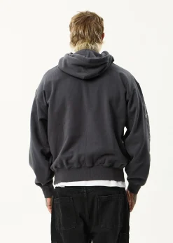 Sweaters & Hoodies<Afends My Tribe  - Boxy Hoodie Charcoal