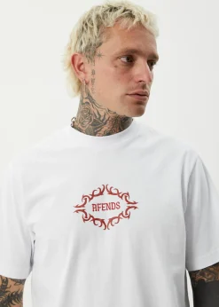 T-Shirts|Tees & Shirts<Afends My Tribe  - Heavyweight Retro Tee White