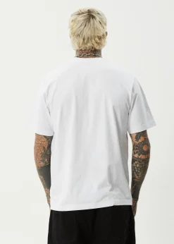 T-Shirts|Tees & Shirts<Afends My Tribe  - Heavyweight Retro Tee White