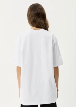 T-Shirts|Tees & Shirts<Afends My Tribe  - Heavyweight Retro Tee White
