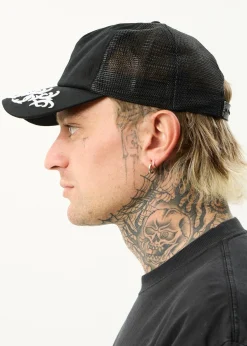 Accessories|Accessories<Afends My Tribe  - Trucker Cap Black