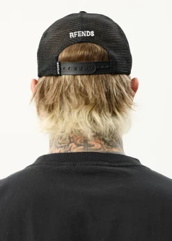 Accessories|Accessories<Afends My Tribe  - Trucker Cap Black