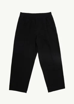 Pants<Afends Ninety Eights  - Elastic Waist Pant Black