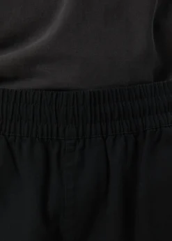 Pants<Afends Ninety Eights  - Elastic Waist Pant Black