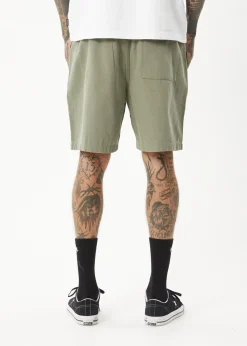 Shorts<Afends Ninety Eights  - Oversized Short 20" Olive