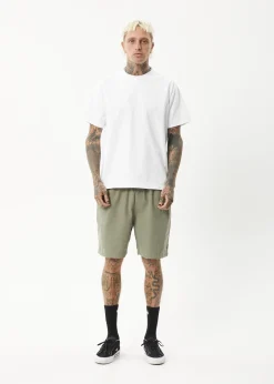 Shorts<Afends Ninety Eights  - Oversized Short 20" Olive