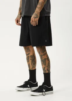Shorts<Afends Ninety Eights  - Oversized Short 20" Black