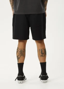 Shorts<Afends Ninety Eights  - Oversized Short 20" Black