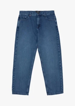 Jeans<Afends Ninety Twos  - Denim Relaxed Jean Authentic Blue