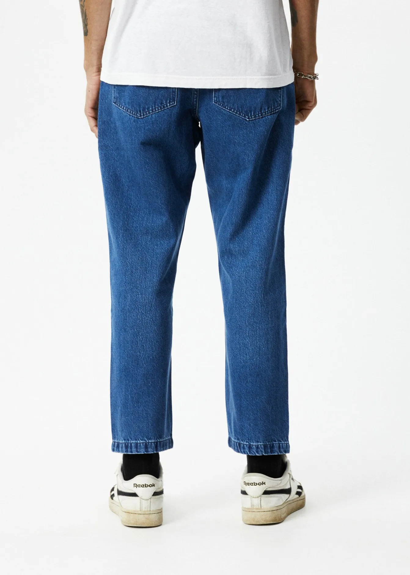 Jeans<Afends Ninety Twos - Denim Relaxed Jean Authentic Blue