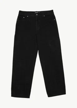 Jeans<Afends Ninety Twos  - Denim Relaxed Jean Washed Black