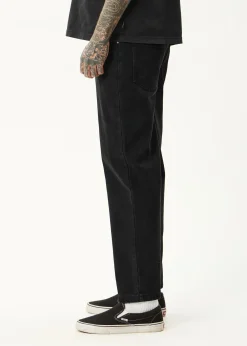 Jeans<Afends Ninety Twos  - Denim Relaxed Jean Washed Black