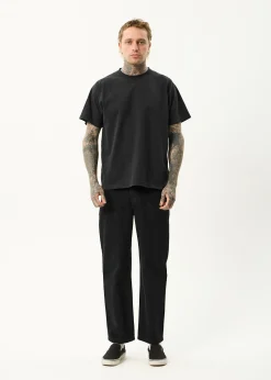 Jeans<Afends Ninety Twos  - Denim Relaxed Jean Washed Black