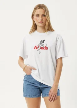 Tees & Shirts<Afends No Fury  - Oversized Tee White