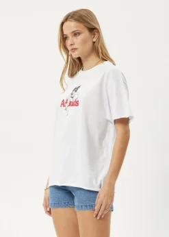 Tees & Shirts<Afends No Fury  - Oversized Tee White