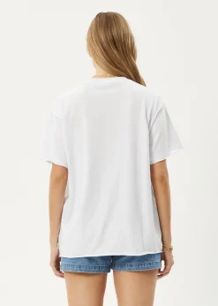 Tees & Shirts<Afends No Fury  - Oversized Tee White