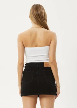 Sleeveless<Afends No Fury - Rib Tube Top White