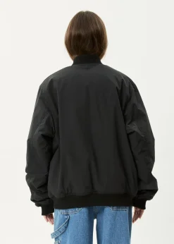 Jackets|Outerwear<Afends No More Bombs  - Bomber Jacket Black