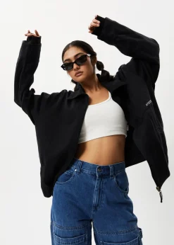 Jackets|Outerwear<Afends Oracle  - Workwear Jacket Black