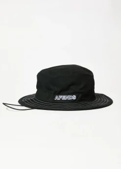 Accessories<Afends Outline  - Bucket Hat Black