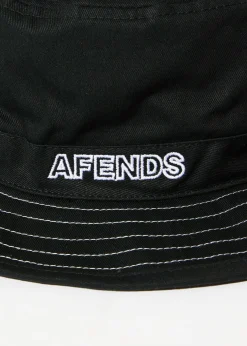 Accessories<Afends Outline  - Bucket Hat Black