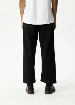Pants<Afends Pablo  - Baggy Pant Black