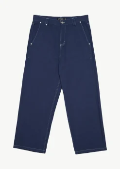 Pants<Afends Pablo  - Baggy Pant Navy