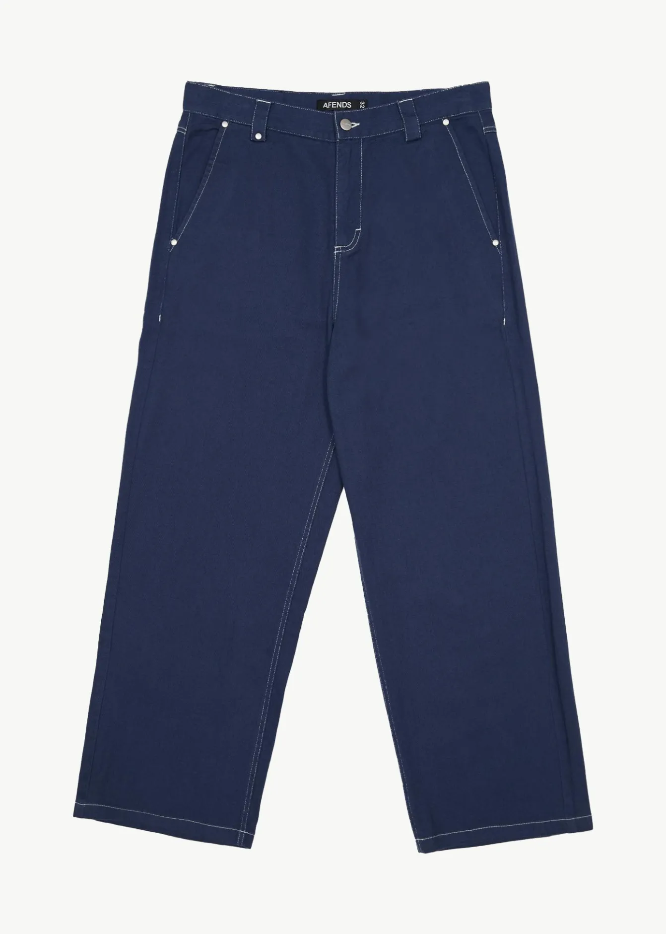 Pants<Afends Pablo - Baggy Pant Navy