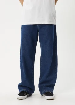Jeans<Afends Pablo  - Denim Baggy Jean Authentic Blue