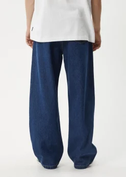 Jeans<Afends Pablo  - Denim Baggy Jean Authentic Blue
