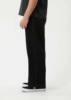 Jeans<Afends Pablo  - Denim Baggy Jean Washed Black