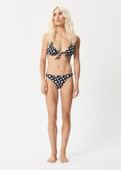Swimwear<Afends Pascale  - Tie Bikini Top Black