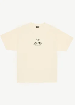 T-Shirts<Afends Peace Out  - Boxy Tee Sand