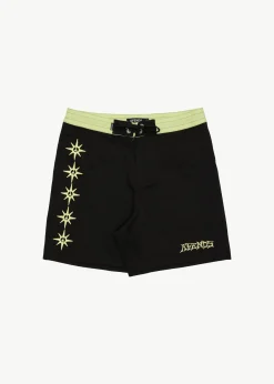 Boardshorts<Afends Peace Out  - Surf Related Boardshort 18" Black