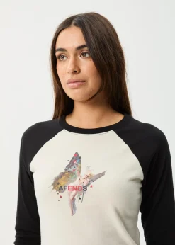Long Sleeve<Afends Pixie  -  Long Sleeve Tee Moonbeam