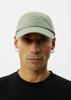 Accessories|Accessories<Afends Questions  - Six Panel Cap Eucalyptus