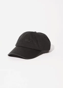 Accessories|Accessories<Afends Questions  - Six Panel Cap Washed Black