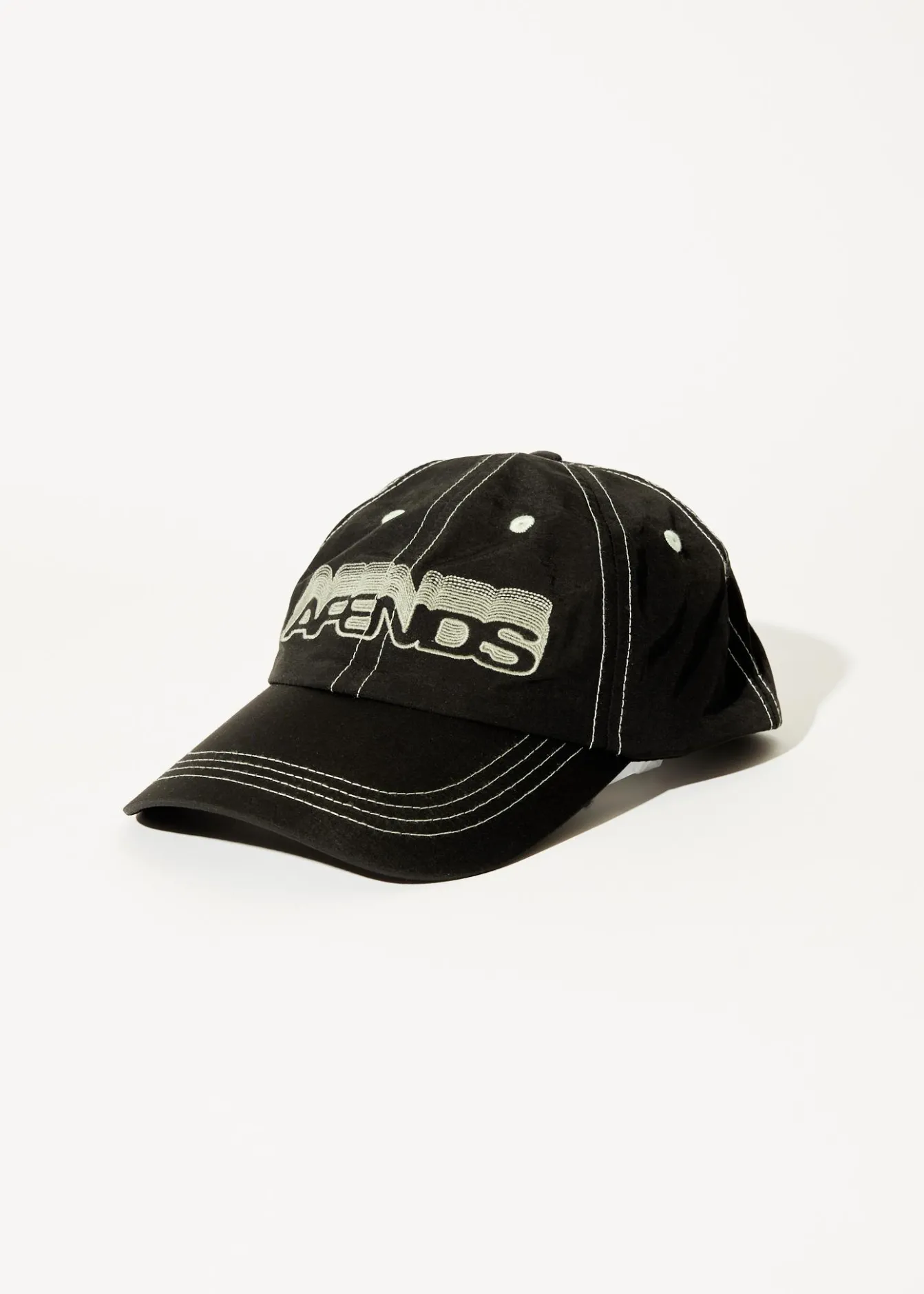 Accessories|Accessories<Afends Repeater - Six Panel Cap Black
