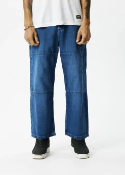 Jeans<Afends Richmond  - Denim Workwear Jean Authentic Blue