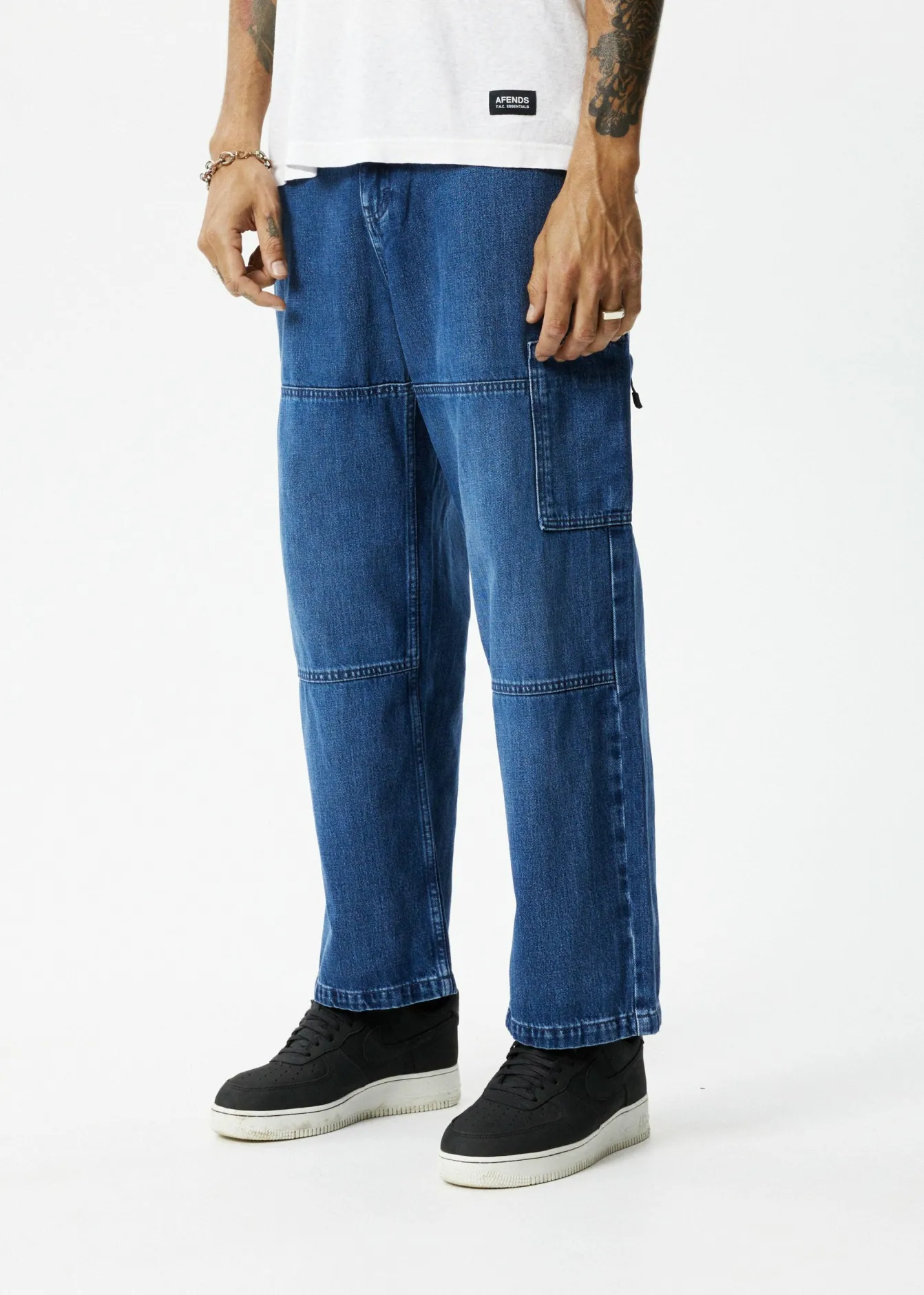 Jeans<Afends Richmond - Denim Workwear Jean Authentic Blue