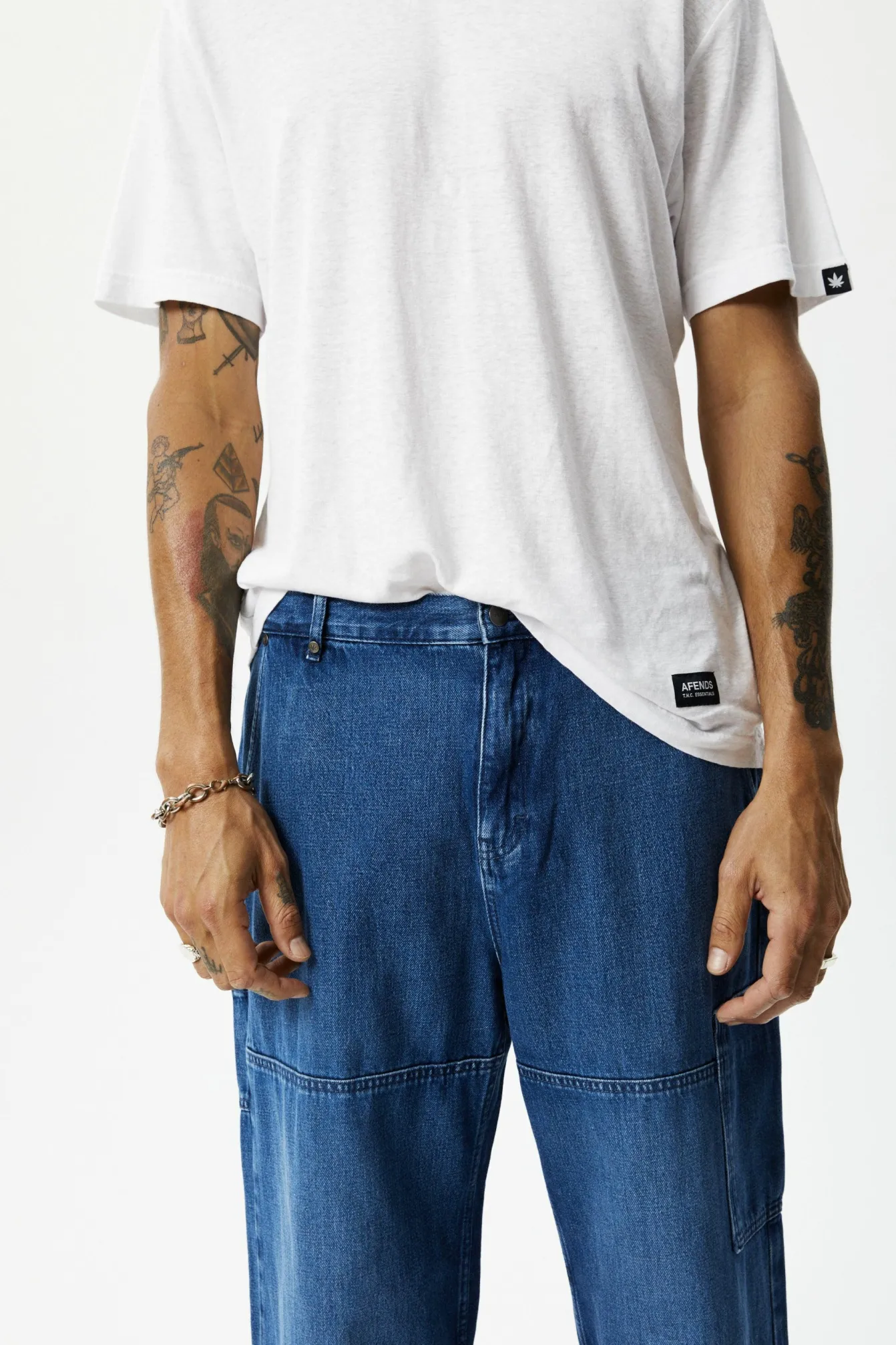 Jeans<Afends Richmond - Denim Workwear Jean Authentic Blue