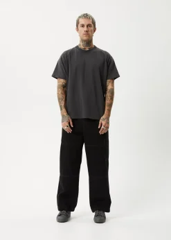 Jeans<Afends Richmond  - Denim Workwear Jean Washed Black