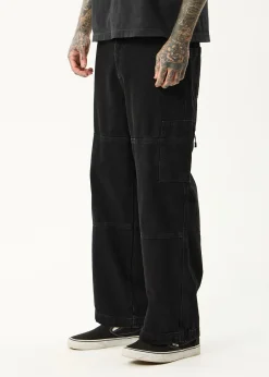 Jeans<Afends Richmond  - Denim Workwear Jean Washed Black