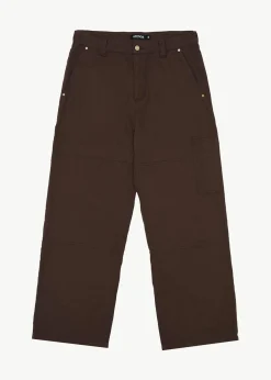 Pants<Afends Richmond  - Workwear Pant Coffee
